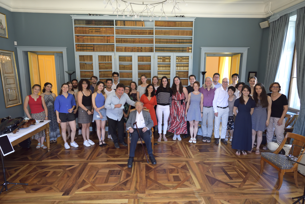Alfred Brendel - Geneva International String Academy
