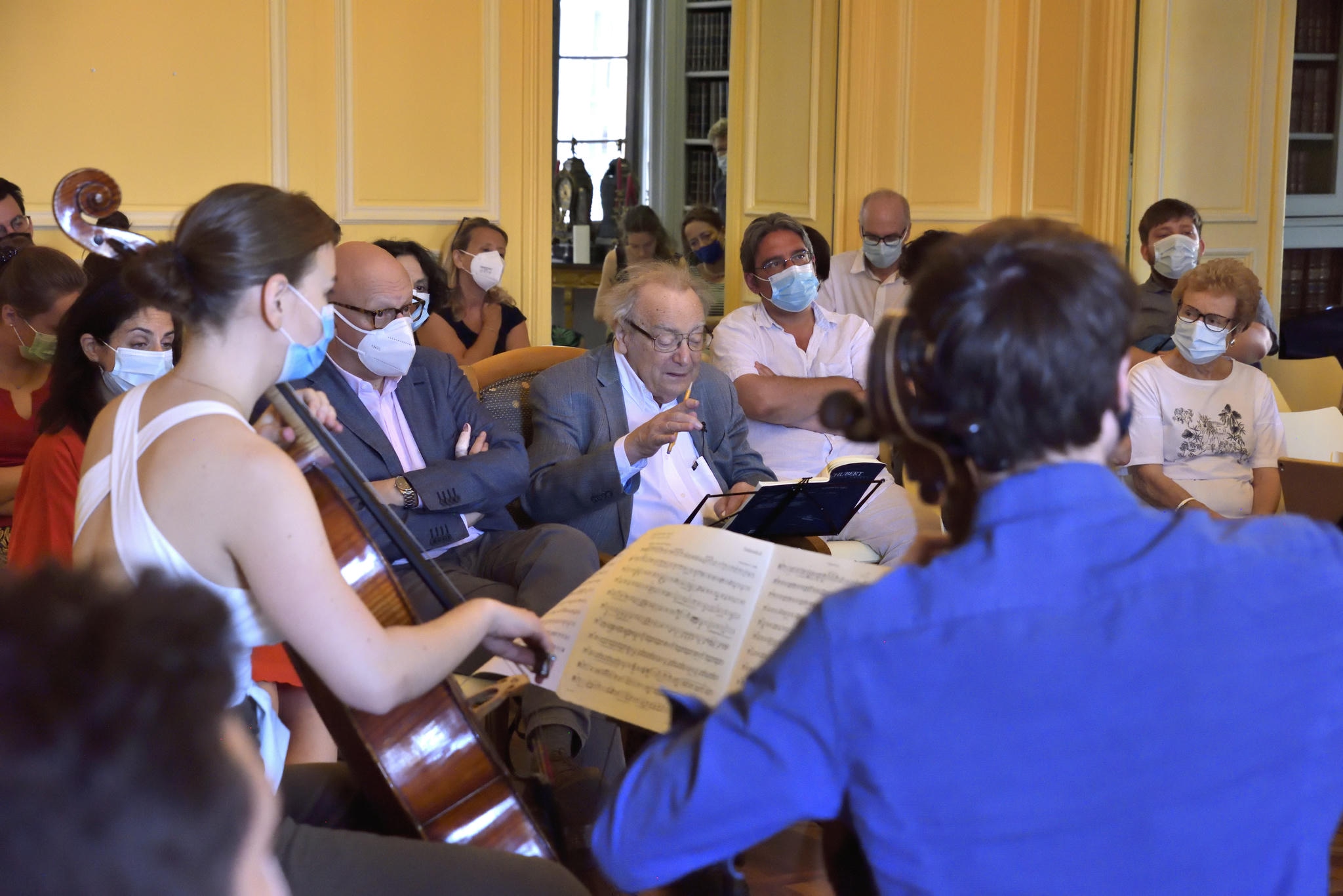 Alfred Brendel - Geneva International String Academy