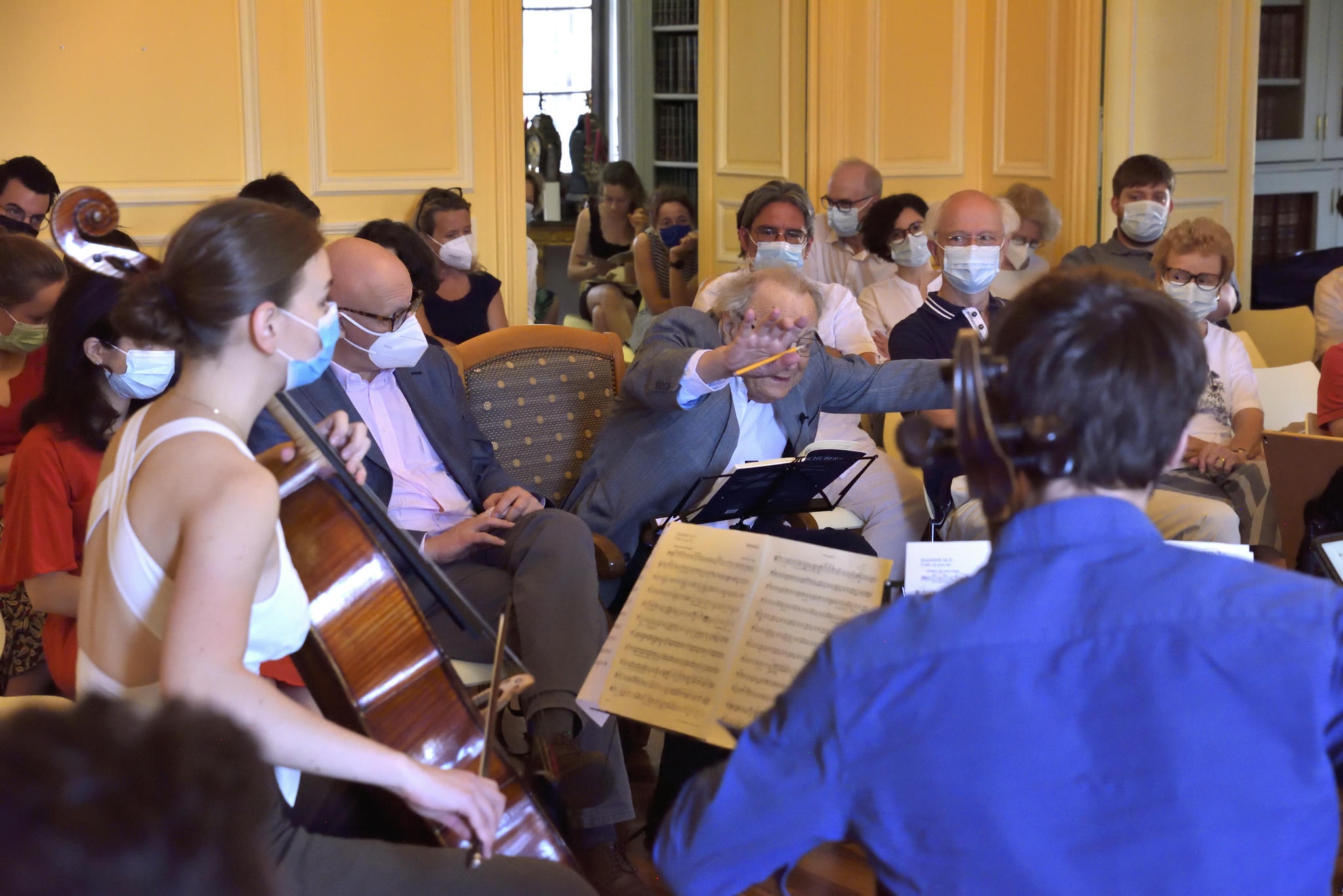 Alfred Brendel - Geneva International String Academy