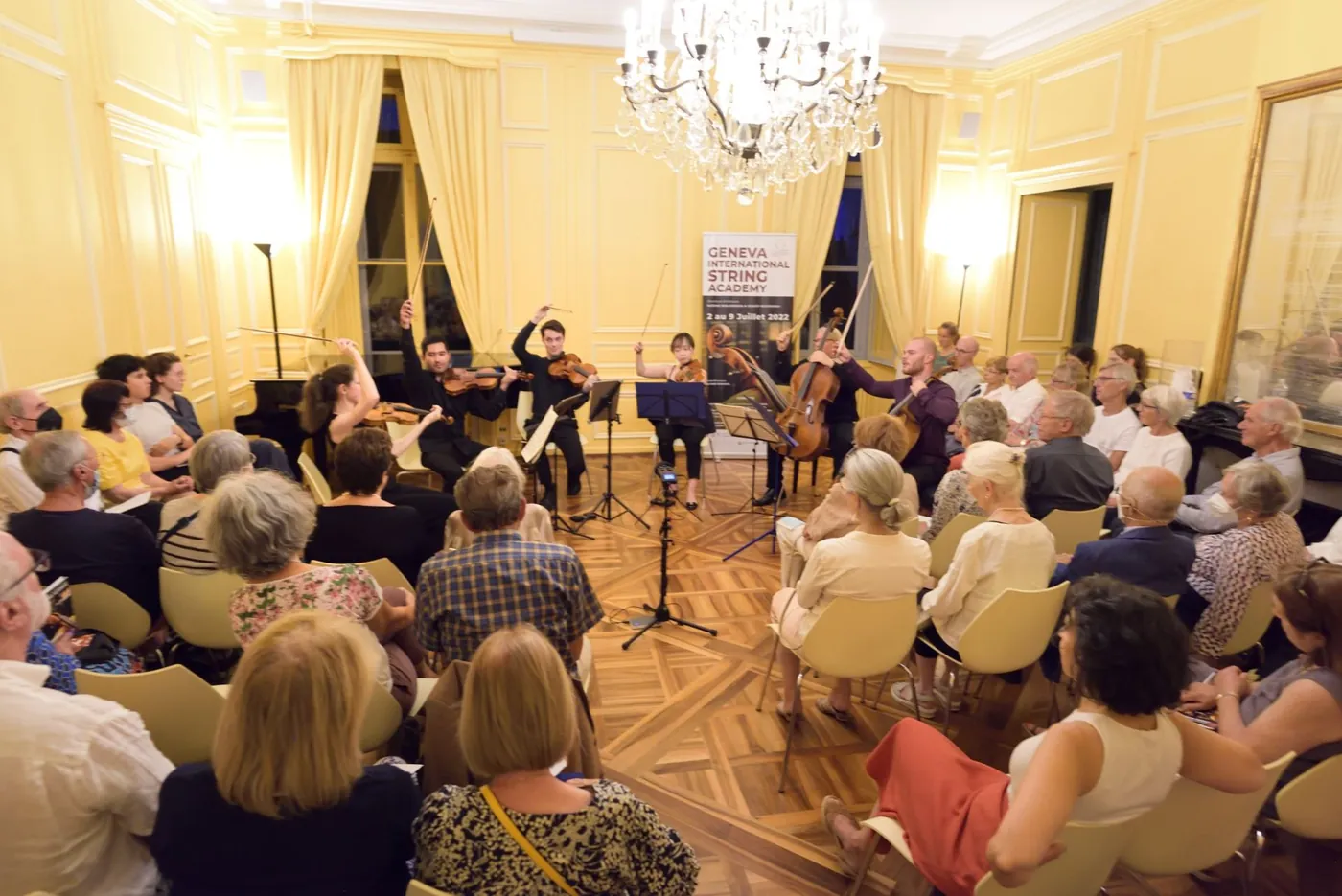 Concert dans les salons de la Société de Lecture